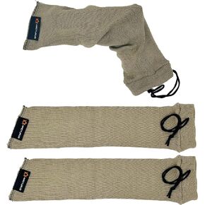 Arcturus Silicone-Treated Handgun Socks - Wide, Flexible Design (3" x 16") Easily Fits Your Pistol or Revolver.
