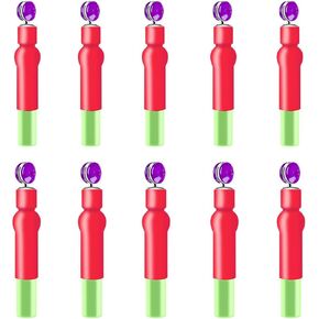 10 Pack Fishing Bobber Stopper Bobbers Floats Drift Connector Premium Sensitive Silicone Drifting Seat Base Rotating Stoppers Adapter Waggler Fishing Tackle Gear