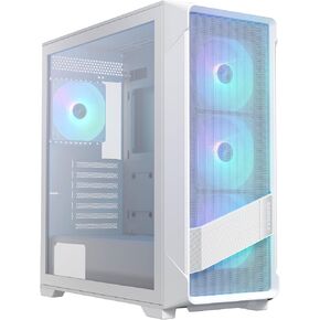 Raidmax X603 ATX Desktop Computer Gaming PC Case Mid Tower PC Case pre-Install x 4 addressable RGB ARGB Fans ATX USB 3.0 Tempered Glass PC Case