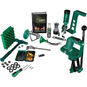 RCBS Rebel Plus Reloading Kit, Complete Reloading Equipment Kit with Press, Powder Measure, Scale, Bullet Pulling Kit and More