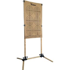 Highwild Adjustable Target Stand Base for Paper Shooting Targets Cardboard - USPSA/IPSC - IDPA Practice