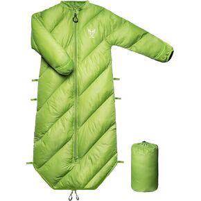 Walkable Toddler Sleeping Bags for Kids, Boys Girls (2T-4T) - Puffy Camping Sleeping Sack for Indoor, Outdoor, Travel, Sleepover, Slumber Party (up to 46 in)- Machine Washable, Lightweight
