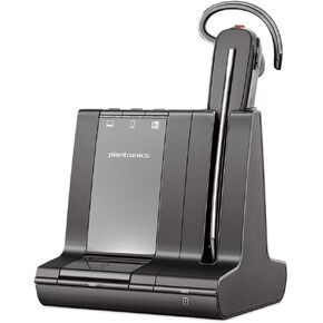 Plantronics Savi 8240 Noise Cancelling Wireless Mono Headset - MS Certified (Renewed)