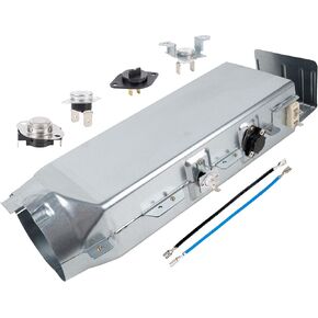 BlueStars DC97-14486A Dryer Heating Element Assembly Compatible with Samsung dv45h7000ew/a2 dve50r5400v/a3 dve50r5200w/a3 with DC47-00019A DC32-00007A DC47-00018A DC96-00887A & DC47-00016A