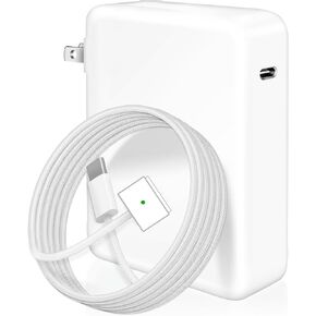شاحن USB C 140 وات لجهاز Mac Pro16 14 بوصة، Mac Air 15 13 بوصة 2024 2023 2022 2021، PD 3.1 رائع لـ M4/M3/M2/M1 Mac Air/Pro، يتضمن كابل شحن USB C إلى Mag3 بطول 6.6 أقدام/2 متر in Kuwait