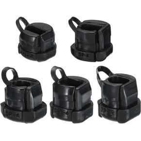 MECCANIXITY 100pcs Strain Relief Cord Connector Cable Bushing Boot Sleeve for Electric Cable Cord Insulation Protection, 2-3mm/3-4.5mm/4.5-5.5mm/6.5-7.5mm/6.5-8mm