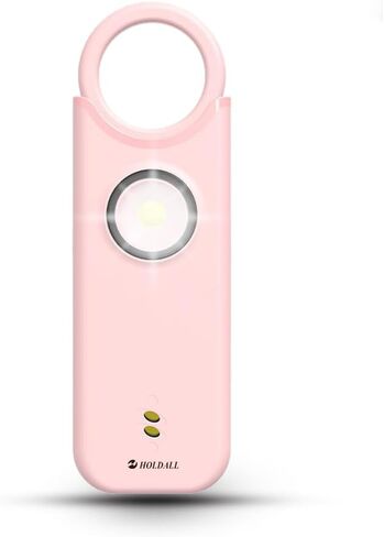 Personal Safety Alarm for Women–135dB Loud Siren with Strobe Light-Acoustooptical Warning, Rechargeable Emergency Safety Alarm, 0.9oz Easy Carry for Elderly and Kids. (Black) in Saudi Arabia