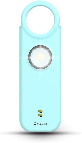 Personal Safety Alarm for Women–135dB Loud Siren with Strobe Light-Acoustooptical Warning, Rechargeable Emergency Safety Alarm, 0.9oz Easy Carry for Elderly and Kids. (Black) in Saudi Arabia
