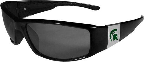 Siskiyou W. Virginia Mountaineers Chrome Wrap Sunglasses and Bag in Saudi Arabia