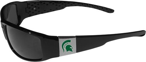 Siskiyou W. Virginia Mountaineers Chrome Wrap Sunglasses and Bag in Saudi Arabia
