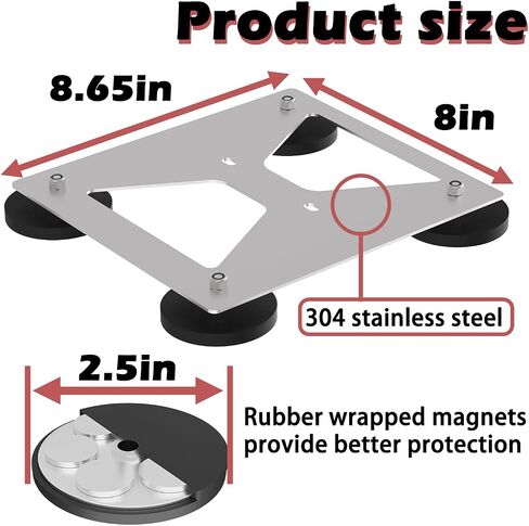 Magnetic Roof Mount Compatible with Starlink, Magnet Mounting Kit for Car/Camper/SUV/Trailer Compatible with Starlink, Magnetick Mounting Kit Compatible with Starlink (Starlink Mini Magnetic Mount) in Saudi Arabia