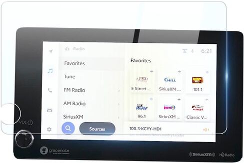 واقي شاشة من الزجاج المقسى MBSIX متوافق مع شاشة لمس 2023-2025 Toyota Corolla 8 بوصة، HD شفاف، مقاوم للخدش، مضاد للوهج، يحمي شاشة Toyota 8 بوصة in Saudi Arabia