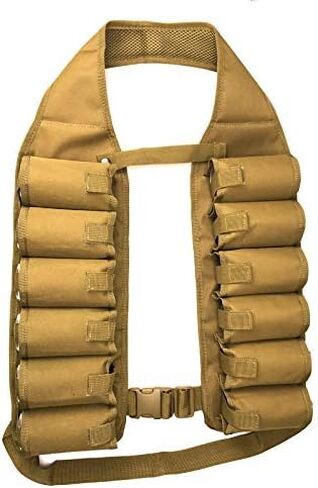 LIVANS Beer Bandolier Holder 12-Pack Drink Vest Beer Can Soda Belt Holster Beverage Holder Insulate BBQ Party Gag in Saudi Arabia