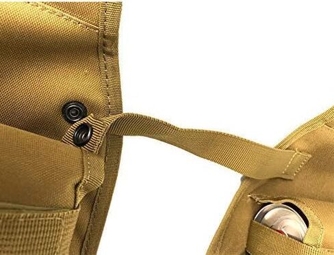 LIVANS Beer Bandolier Holder 12-Pack Drink Vest Beer Can Soda Belt Holster Beverage Holder Insulate BBQ Party Gag in Saudi Arabia