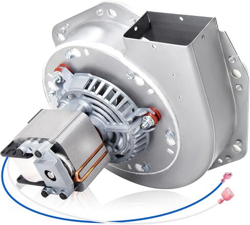 Hiorucet A-E-033 A-E-033A Convection Blower for Breckwell P24FS, P24I, P24, P23, P22, P26, P23I, P1000 Big E, P2700, SP6000, P7000, P6000, P4000, P2000 and US Stove 5040 Pellet Stove Replacement Parts in Kuwait