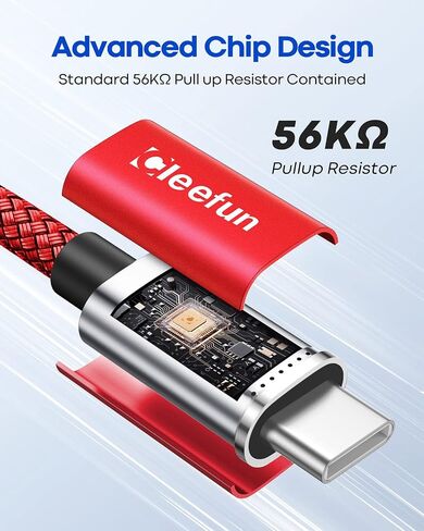 كابل CLEEFUN USB C [3 أقدام، 5 حزم]، كابل USB A إلى النوع C شحن سريع C سلك شاحن مضفر لهاتف iPhone 15 Pro Max/Pro/Plus، لهاتف Samsung Galaxy S24 S23 S22 S21 S20 Ultra S10، Moto، Pixel in Kuwait