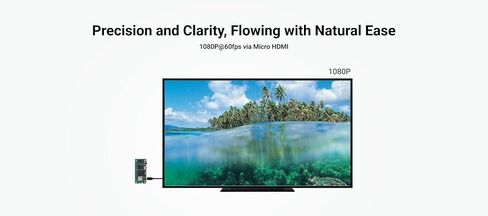 Zero 3W RK3566 4-core CPU SBC, GPU, NPU, HDMI with 1080P Output, and, Single Board Computer (Radxa Zero 3W 8GB 64GB with GPIO) in Saudi Arabia