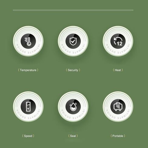 غلاية كهربائية محمولة 500 مل للسيارة والسفر، غلاية حساء من الفولاذ المقاوم للصدأ 316، زجاجة مياه معزولة للتدفئة الكهربائية، زجاجة مياه غلاية مياه خارجية للقهوة والشاي ومسحوق الحليب in Kuwait
