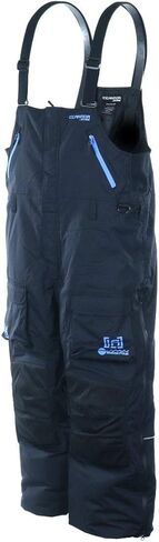 مريلة نسائية من Clam Jacket Rise Float، أسود/أزرق، مقاس متوسط ​​أمريكي in Kuwait