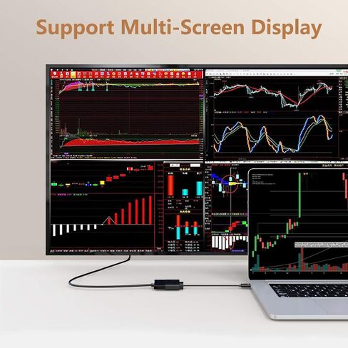 FOINNEX Mini DisplayPort to DVI Adapter, Mini DP to DVI-I Supports Dual Mode Display Conversion up to 4K, Compatible with Surface Dock, AMD Eyefinity Technology in Saudi Arabia
