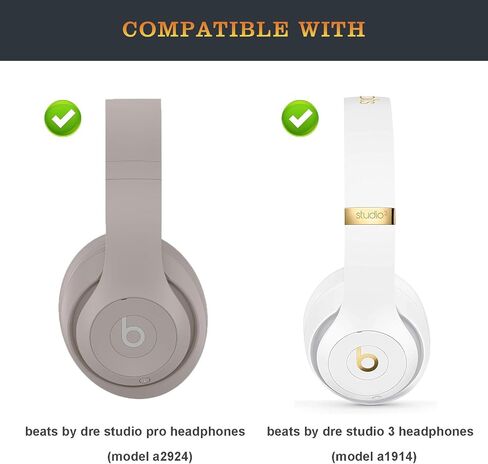 Studio Pro Headband Replacement Accessories as Same as The OEM A2924 Arch Band Parts Compatible with Beats by Dre Studio Pro (Model A2924) and Studio 3 Wireless Headphones (Deep Brown) in Saudi Arabia