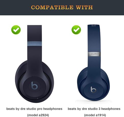 Studio Pro Headband Replacement Accessories as Same as The OEM A2924 Arch Band Parts Compatible with Beats by Dre Studio Pro (Model A2924) and Studio 3 Wireless Headphones (Deep Brown) in Saudi Arabia