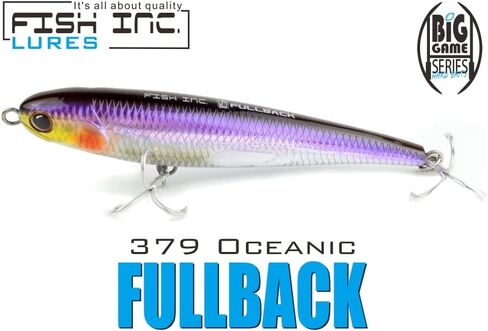 طُعم قلم رصاص عائم بالمياه المالحة مقاس 190 مم من شركة Fish Inc Lures Fullback in Saudi Arabia