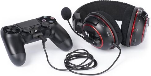 Turtle Beach - كابل Ear Force Chat متوافق مع سماعة رأس PlayStation 4 - PS4 in Kuwait
