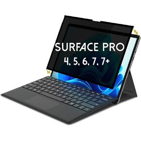 Removable Privacy Screen Protector for 12.4 inch Samsung Galaxy Tab S7 Plus (2020) and Galaxy Tab S8 Plus (2022),Tinted Magnetic Private UV Filter,Anti-Fingerprint