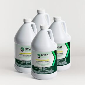 Myco Mold Control Concentrate - Disinfectant & Cleaner, Hospital Grade & EPA Registered Cleaner for Mold Remediation, Homes, Hospitals, Schools, Commercial Use, 1 Gallon