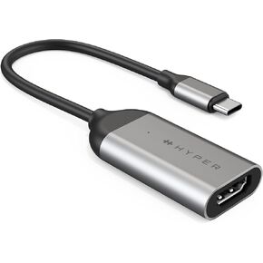 HyperDrive USB C to HDMI Adapter 8K60Hz, 4K144Hz, 2.1 HDR Video Output USB C to HDMI, Slim Design w/Silicone Cover, Compatible w/MacBook Pro/Air, iPad Pro/Air, Mac Mini