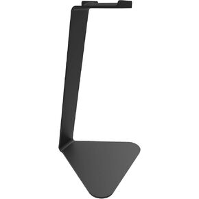 Kanto H1 Universal Headphone Stand with Curved Silicone Padding | Black