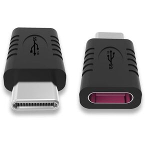 USB C Male to USB C Female Adapter, Converter, Support Data Synchronization and Charging, Suitable for Mobile Phones, Computers, Notebook Computers,2-Pack