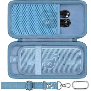 co2CREA Hard Case Compatible with Anker Soundcore Motion 300 Wireless Hi-Res Portable Speaker,Black Case
