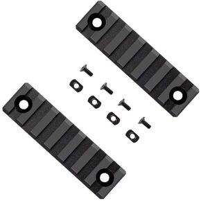 360 قسم السكك الحديدية التكتيكي 7 فتحات M-LOK لـ M Lok Handguard سبعة فتحات السكك الحديدية مجموعة من 2 قطعة