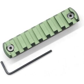 TriRock Outdoor Keymod Rail Section Olive Drab Green Color for Picatinny & Weaver Rail