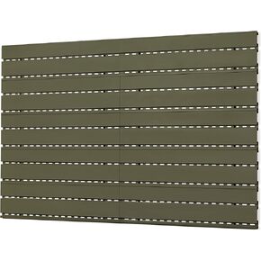 Savior Equipment Wall Rack System Heavy-Duty Steel Slatwall Panels Wall Mount Storage, 5 or 10 Pieces Modular Firearms Gun Wall Gear Accessories Organizer