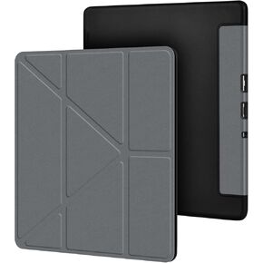 DTangLsm Case for Kindle Scribe 10.2 inch 2022/2024 Release Premium Leather Stand Cover Lightweight Slim Shell Case Auto Wake/Sleep Compatible for 10.2" Kindle Scribe 2024 Case with Pen Holder, Black