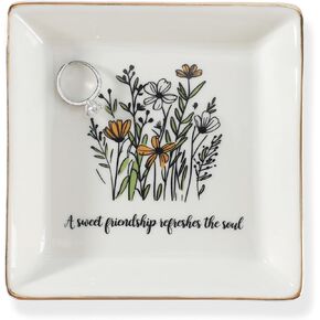 Aunt Gifts From Niec-Mother's Day Birthday Ceramic Ring Dish Jewelry Tray For Auntie-My Special Aunt,You Become More Loved and Dearer in My Heart- Gifts for Aunt Wedding Christmas in Saudi Arabia