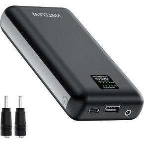 Heated Vest Battery Pack 30000mAh DC 3.5, 4.0mm 7.4V Rechargeable Replacement Power Bank for ORORO, Venustas and Other Electric Heating Jackets, Pants, Sweater, Hoodies, Cushion, Blanket, Gloves