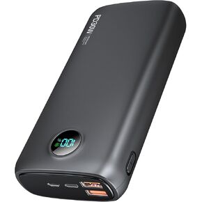 Power-Bank-Portable-Charger - 40000mAh Power Bank QC 4.0 and PD 30W Quick Charging Built-in LED Display 2 USB 1Type-C Output Compatible with Most Electronic Devices on The Market(Dull Black)