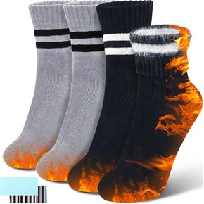 HUGSWEET Heated Thermal Socks For Women Socks Extreme Cold Weather Winter Warm Soft Cozy Socks With Gift Box