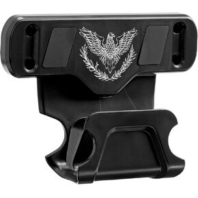 Magnetic Gun Holder for Car, Car Gun Mount Rack with Safety Trigger Guard Protection, Easy Conceal in Vehicle, Truck, Safes, Walls, Heavy Duty Car (1Pack Olive Gun Mount)