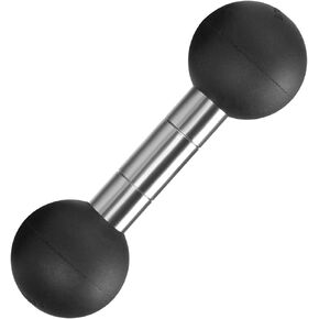 FANAUE Double Ball Adapter 1" Ball Header Connecting Rod Length is 1.3", Suitable DA-60 DA-90 DA-150 or Other Devices Compatible with 1" Ball for RAM Mount