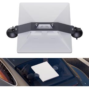 حامل سيارة Starlink Mini، حامل Starlink Mini بالشفط، حامل فتحة سقف لـ Starlink Mini، يعمل مع المسند الأصلي، طقم تثبيت سقف السيارة/النافذة in Kuwait