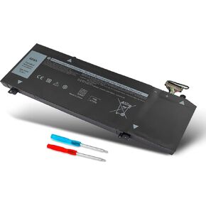 60Wh 15.2V 1F22N Battery Replacment for Dell G7 15 7590,G7 15 7790,G5 15 5590,G5 5590,G7 7590 7790,Alienware M15 R1 Alienware M17 P37E Laptop P79F P82F P40E 0JJPFK 08622M XRGXX 06YV0V JJPFK HYWXJ