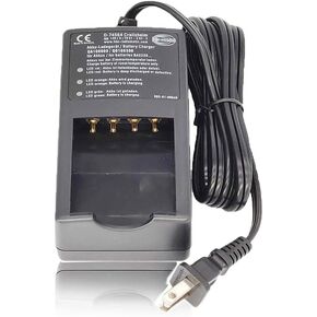 〖1 Pack〗2100mAh 3.6V BA223030 Battery Charger for (AC 110V-220V) HBC Crane Remote Control Battery Charger D-74564 QA108600 QD108300, Black