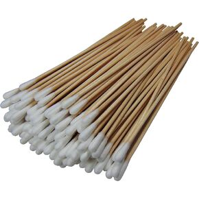 Type-III 100pc Gun Cleaning 6 Inch Double Sided Cotton Swabs