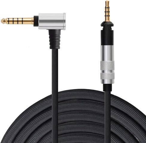 4.4mm Balance HD598 Cable Upgraded for Sennheiser HD518 HD519 HD558 HD569 HD579 HD598 HD598 HD599 CS SE SR Headphones, Suitable for M11Plus M15 M17 Audio Player (4.4mm-1.5m/4.9 Feet) in Saudi Arabia