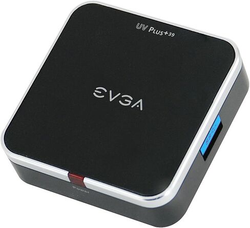 EVGA UVPlus+ 39 USB VGA DVI/HDMI/USB3.0/يدعم دقة 1920x1200 أو 2048x1152 (100-U3-UV39-KR) in Kuwait